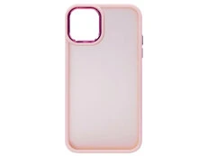 Shadow Matt Metal Buttons iPhone 11 pink