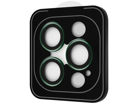Скло для камери Metal Classic iPhone 13 Pro/13 Pro Max green
