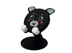 Підставка для телефону пластик T3 Fold black/white