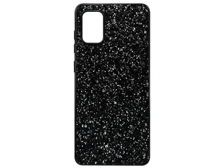 Накладка Level Shining Samsung A31 black