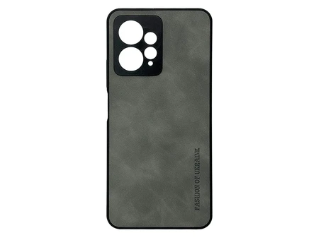 Накладка Nubuck Fashion of Ukraine Redmi Note 12 gray