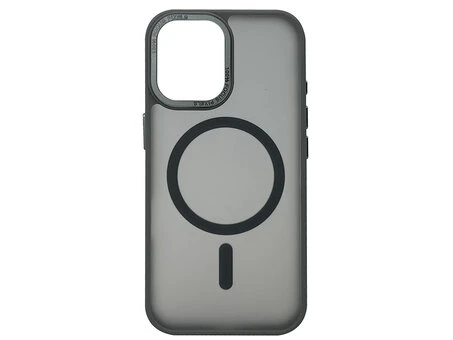 Shadow Matt Metal Buttons MagSafe iPhone 16+ gray