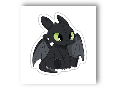 3D стикер Stix Беззубик