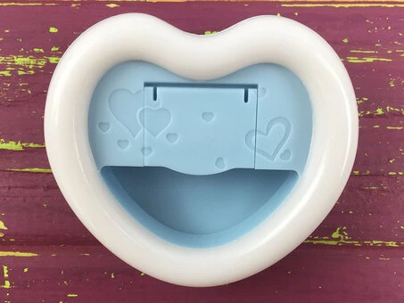 Селфи кольцо Heart blue