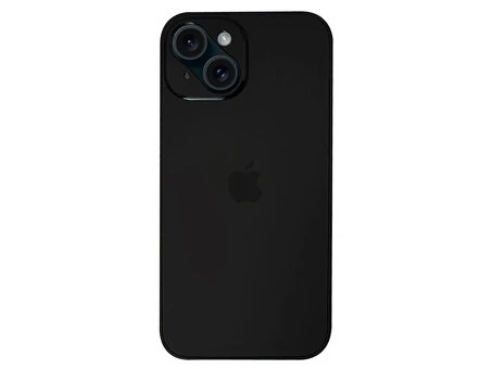 Glass Case MagSafe iPhone 15 black