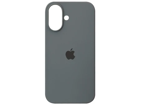 Case soft touch MagSafe низ iPhone 16 (34) dark gray