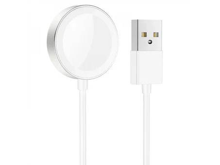 Бездротовий ЗП iWatch Hoco CW39 5W USB white