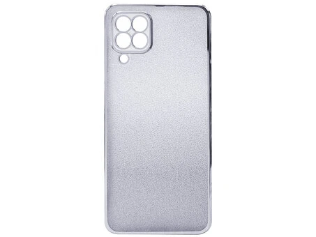 Накладка Ombre Glitter Samsung A22/M22/M32 silver