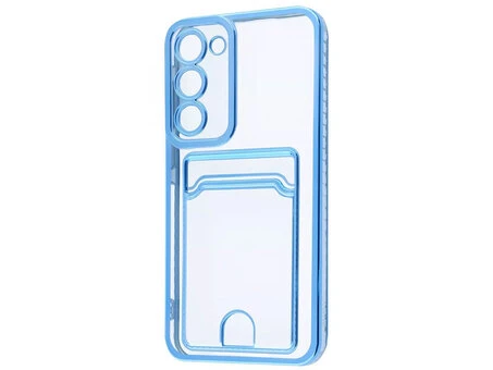 Cosmic Силікон Camera Card Case Samsung S21 FE light blue