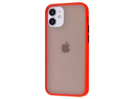 Shadow Matt iPhone 12 mini red