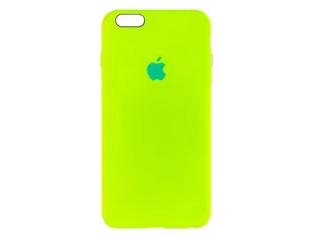 Case soft touch низ iP6+ (60) party green