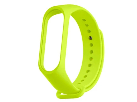 Ремінець силікон Mi Band 5/6 lime