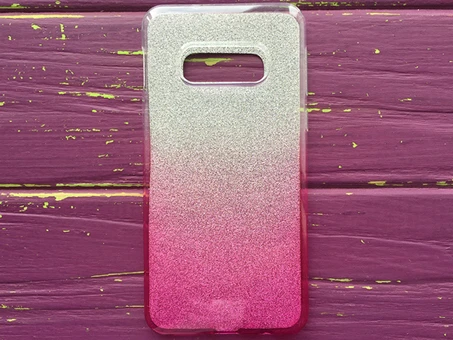 Золотий Дощ Slim Samsung S10e Pink