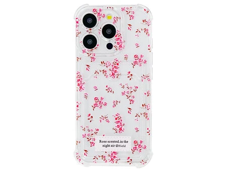 Ультрабронь CARD CASE Print iPhone 15 Pro Max Flowers
