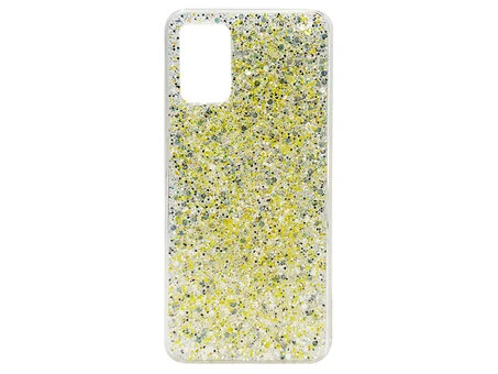 Чохол Diamond Confetti Samsung A03s gold