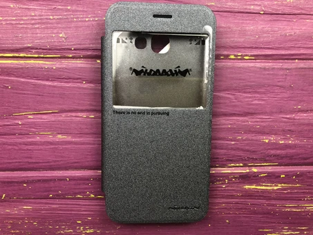 Книга Nillkin Sparkle Samsung A520 черный