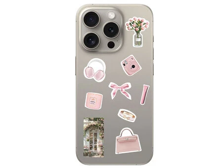 Набір 3D стікерів максі Stix Floral pink