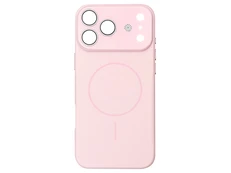 Накладка Silicone Glass Aromatherapy MagSafe iPhone 17 Pro pink