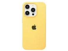 Case soft touch низ iP 15 Pro (04) yellow