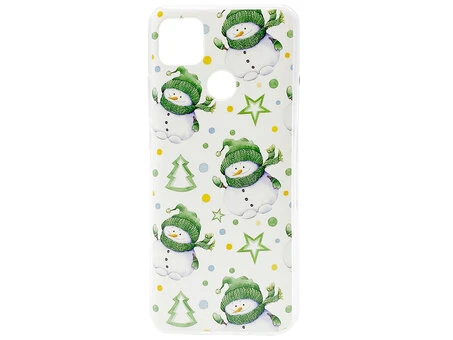 Накладка силікон Print Redmi 9C/10A Green snowman