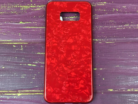 TPU+Glass Jelly Eye Samsung S8+ Red