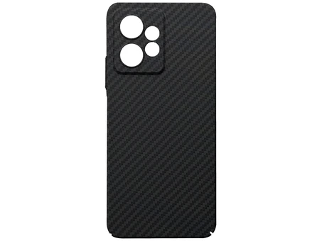 Plastic Carbon Case Redmi Note 12 black