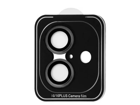 Скло для камери ACHILLES iPhone 16/16+ black