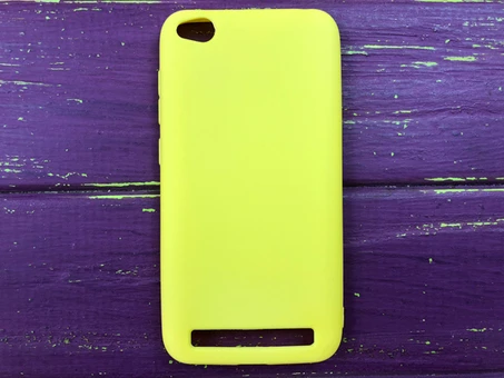 Силікон Candy matte Redmi 5A yellow