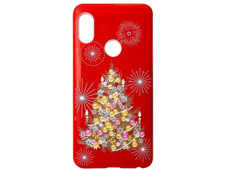 Золотий Дощ Redmi Note 5/5Pro Red (3)