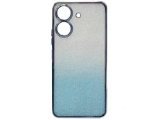 Накладка Ombre Glitter Redmi 13C/Poco C65 blue