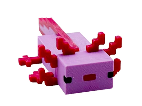 3D Іграшка Axolotl blueberry