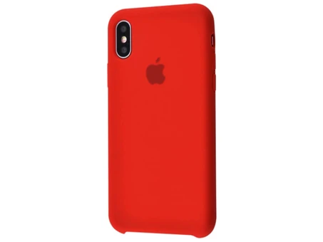 Case soft touch iP Xs Max (14) red