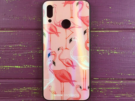 TPU+Glass Monaco P Smart(19) flamingo