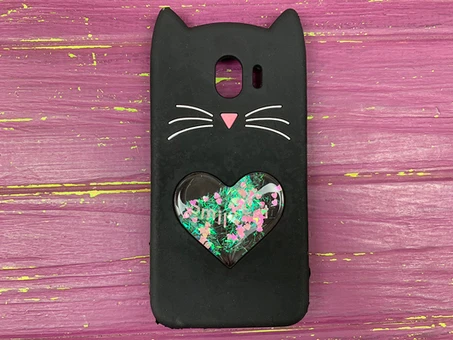 3D CAT'S Love Samsung J4(18) Black