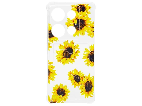 Ультрабронь CARD CASE Print Redmi Note 13 Pro 4G/Poco M6 Pro 4G/Redmi Note 14S sunflower