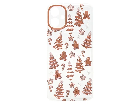 Накладка Funny New Year Camera Samsung A07 clear