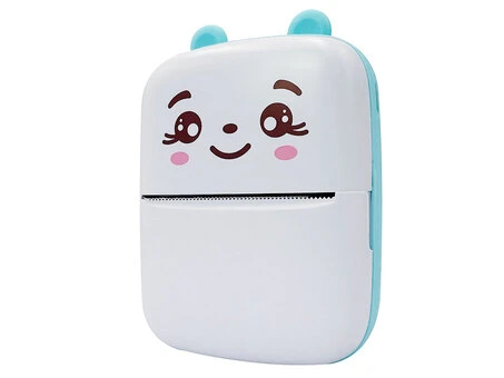 Портативний дитячий термопринтер Mini A8C blue