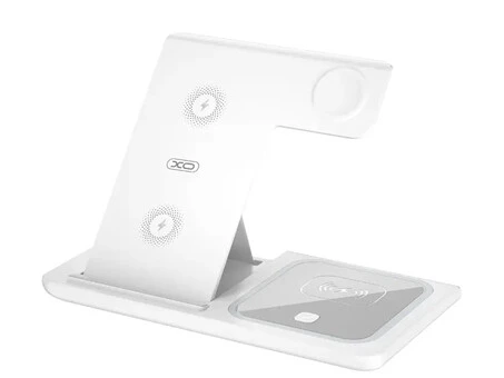 Wireless Charger XO WX023 3in1 15W white