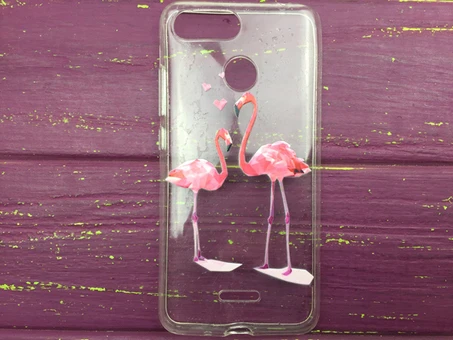 Силікон Redmi 6 two flamingos
