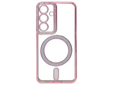 Силікон CD Camera Brilliant Magsafe Samsung S24 FE pink