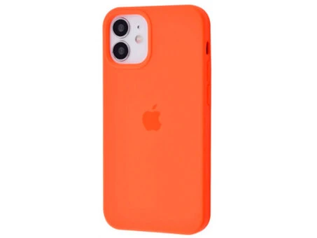 Case soft touch iP 12 mini (02) orange