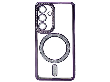 Силікон CD Camera Brilliant Magsafe Samsung S24 deep purple