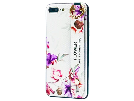 Силікон Flower Rope iPhone 7+/8+ White