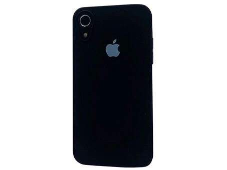 Case soft touch Square Camera iP Xr (18) black