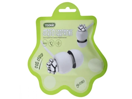 Наушники Yookie YK1080 white