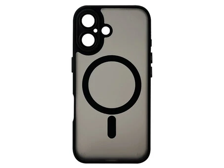 Shadow Matt Metal Buttons + Camera MagSafe iPhone 16 black