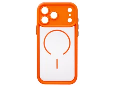 Накладка Clear Shock MagSufe iPhone 17 Pro Max orange