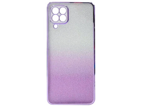 Накладка Ombre Glitter Samsung A22/M22/M32 light purple