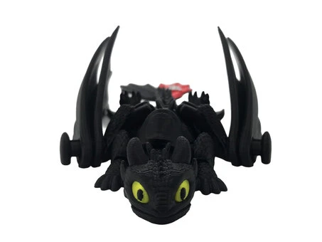 3D Іграшка Toothless black