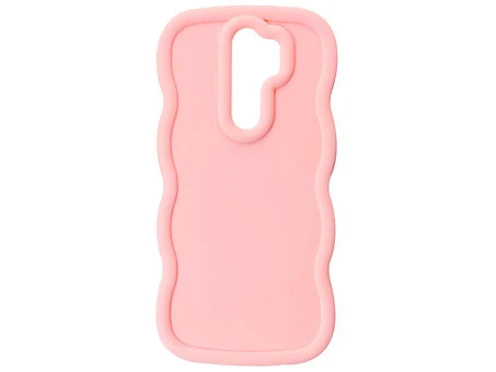 TPU Wavy Sides Redmi Note 8 Pro pink